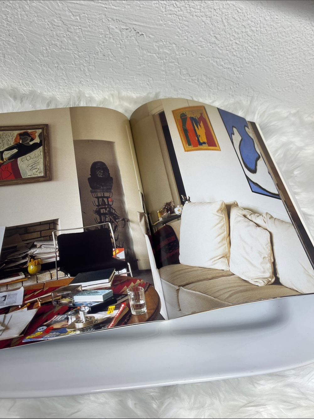 1996 Paris Flea Market Coffee Table Book - White & Black Cover - Picture 5 of 6